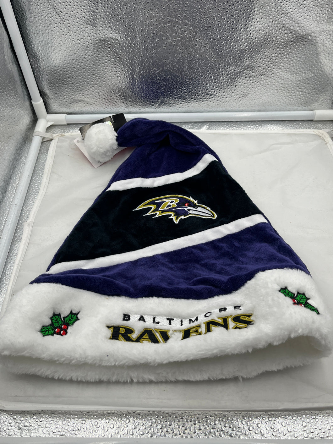 Baltimore Ravens NFL Santa Hat Forever Collectibles