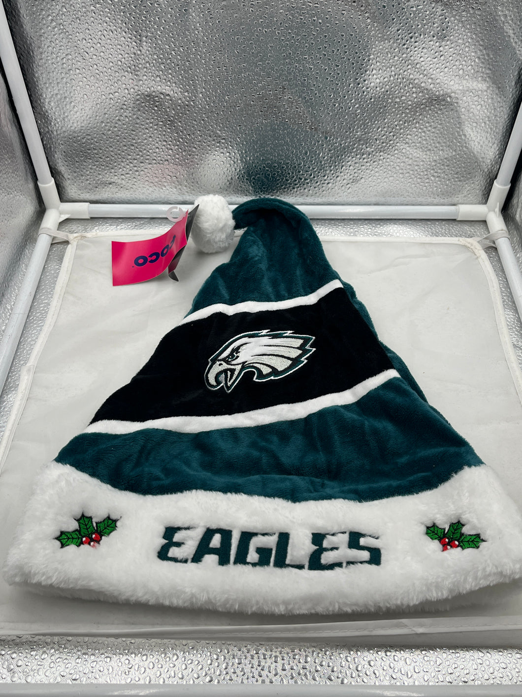 Philadelphia Eagles NFL Santa Hat Forever Collectibles