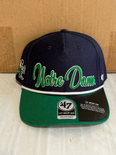 Load image into Gallery viewer, Notre Dame Fighting Irish NCAA &#39;47 Brand Scrip Blue Two Tone MVP DP Snapback Hat - Casey&#39;s Sports Store
