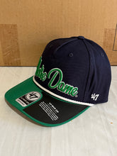 Load image into Gallery viewer, Notre Dame Fighting Irish NCAA &#39;47 Brand Scrip Blue Two Tone MVP DP Snapback Hat - Casey&#39;s Sports Store
