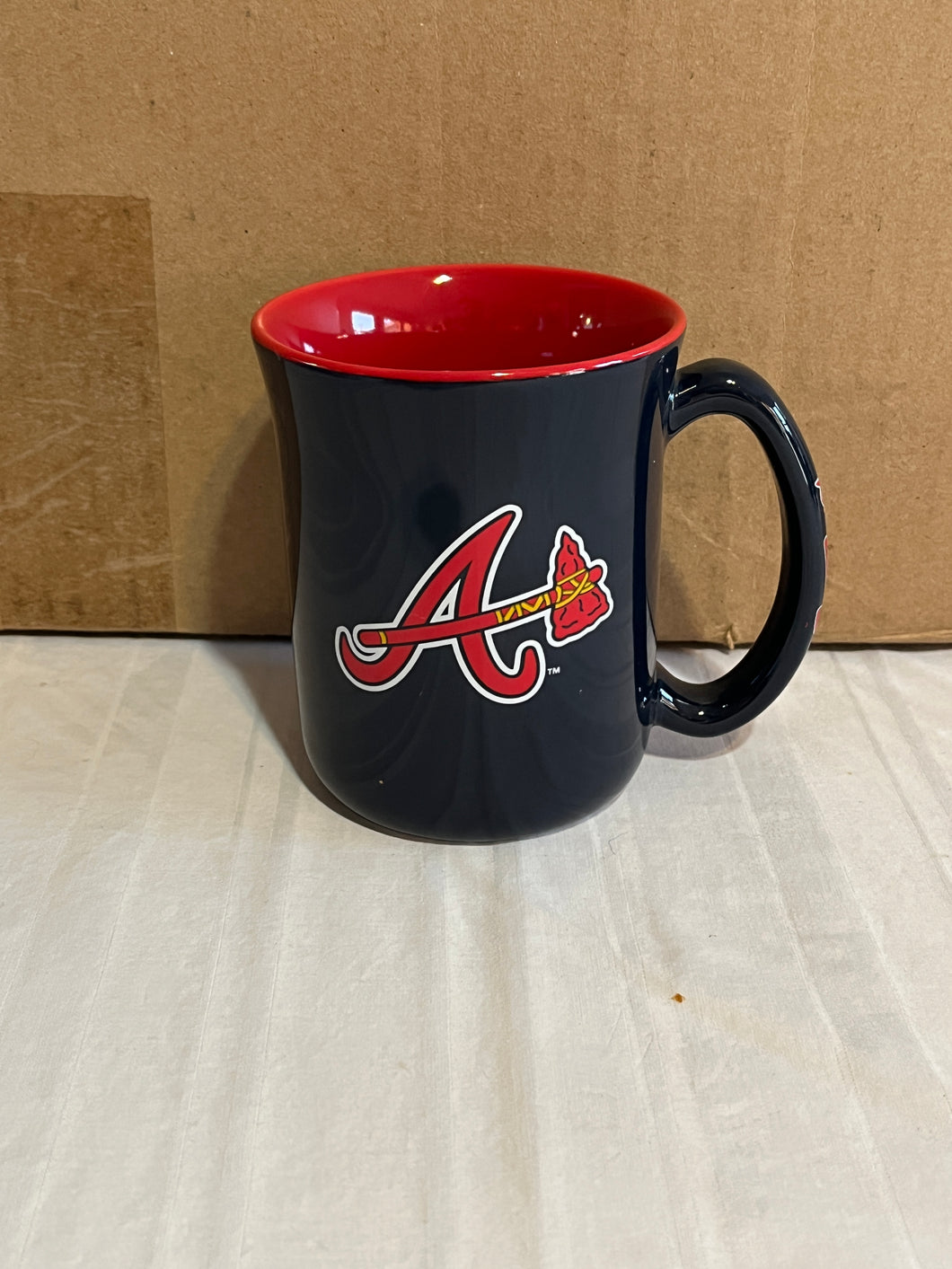 Atlanta Braves MLB Logo Brands 14oz Mug - Casey's Sports Store