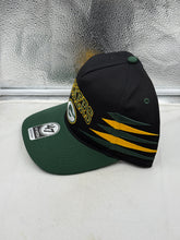 Load image into Gallery viewer, Close-up of the Green Bay Packers NFL &#39;47 Brand Black TT Diamond Hitch Snapback Adjustable Hat featuring the bold team logo.
