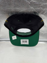Load image into Gallery viewer, Green Bay Packers NFL &#39;47 Brand Black TT Diamond Hitch Snapback Adjustable Hat displayed with an adjustable snapback feature for a perfect fit.
