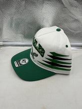 Load image into Gallery viewer, Close-up view of the Philadelphia Eagles NFL &#39;47 Brand White Diamond Hitch Snapback Adjustable Hat featuring quality fabric and adjustable features.
