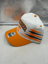 Load image into Gallery viewer, Close-up view of the adjustable snapback closure of the Tennessee Volunteers NCAA &#39;47 Brand White Diamond Hitch Hat, showcasing its comfortable fit and high-quality material.
