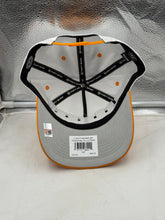 Load image into Gallery viewer, Side view of the Tennessee Volunteers NCAA &#39;47 Brand White Diamond Hitch Snapback Adjustable Hat featuring an adjustable snapback closure, ideal for customized comfort.
