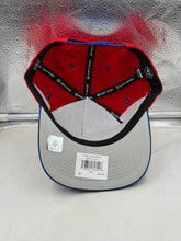 Load image into Gallery viewer, Buffalo Bills NFL &#39;47 Brand Red TT Diamond Hitch Snapback Adjustable Hat displayed against a vibrant backdrop, perfect for showing team spirit with this stylish Buffalo Bills hat.

