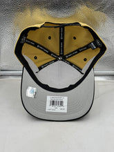 Load image into Gallery viewer, Adjustable New Orleans Saints NFL &#39;47 Brand Gold TT Diamond Hitch Snapback Hat with iconic logo, ideal for game days and casual outings.
