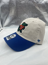 Load image into Gallery viewer, Florida Gators NCAA &#39;47 Brand Throwback White Clean Up Adjustable Hat - Casey&#39;s Sports Store
