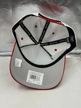 Load image into Gallery viewer, Back view of the San Francisco 49ers NFL &#39;47 Brand White TT Diamond Hitch Snapback Adjustable Hat featuring an adjustable snapback closure for a customizable fit, ideal for devoted fans.
