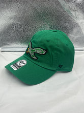 Load image into Gallery viewer, Philadelphia Eagles NFL &#39;47 Brand Throwback Green Clean Up Adjustable Hat - Casey&#39;s Sports Store
