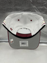 Load image into Gallery viewer, Back view of the Florida State Seminoles FSU NCAA &#39;47 White Diamond Hitch Snapback Adjustable Hat, demonstrating the snapback design for customizable fit and comfort.
