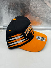 Load image into Gallery viewer, Tennessee Volunteers NCAA &#39;47 Brand Black Diamond Hitch Snapback Adjustable Hat displayed on a neutral background, showcasing the logo and design details for fans.
