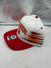 Load image into Gallery viewer, Close-up of the adjustable snapback design of the Tampa Bay Buccaneers NFL &#39;47 Brand White Diamond Hitch Hat, showcasing its premium quality materials.
