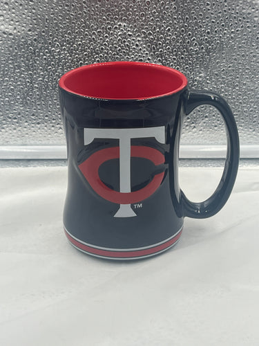 Minnesota Twins MLB Logo Brands 14oz Mug - Casey's Sports Store