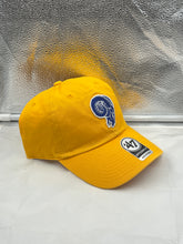 Load image into Gallery viewer, Los Angeles Rams NFL &#39;47 Brand Throwback Gold Clean Up Adjustable Hat - Casey&#39;s Sports Store
