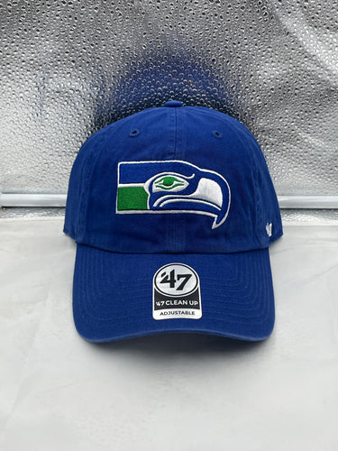 Seattle Seahawks 47 Brand NFL Navy Blue Adjustable Dad Hat Cap