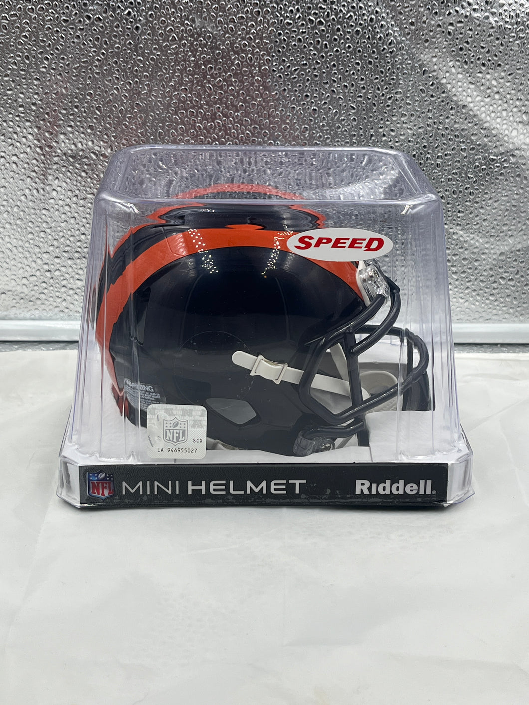 Chicago Bears NFL Riddell Speed Navy Throwback Mini Helmet - Casey's Sports Store