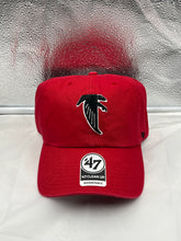 Load image into Gallery viewer, Atlanta Falcons NFL &#39;47 Brand Throwback Red Clean Up Adjustable Hat - Casey&#39;s Sports Store
