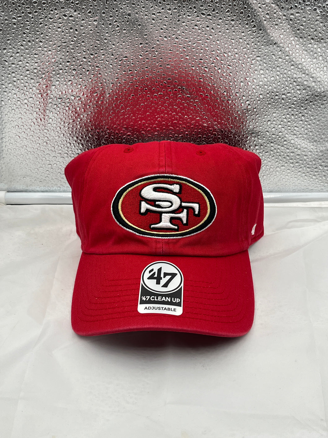 San Francisco 49ers NFL '47 Brand Red Clean Up Adjustable Hat - Casey's Sports Store