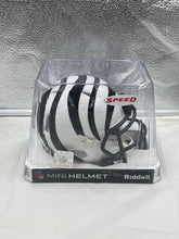 Load image into Gallery viewer, Cincinnati Bengals NFL Riddell Speed On-Field Alternate White Mini Helmet - Casey&#39;s Sports Store
