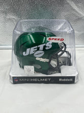 Load image into Gallery viewer, New York Jets NFL Riddell Speed Green Mini Helmet - Casey&#39;s Sports Store
