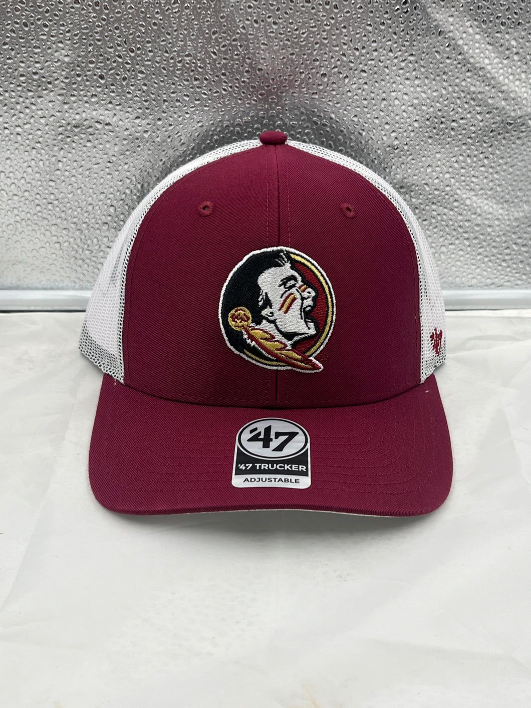 Florida State Seminoles FSU NCAA '47 Brand Trucker Mesh Adjustable Snapback Hat - Casey's Sports Store