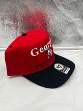 Load image into Gallery viewer, Georgia Bulldogs NCAA &#39;47 Brand Throwback Red Two Tone Hitch Adjustable Hat - Casey&#39;s Sports Store
