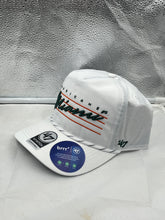 Load image into Gallery viewer, Miami Hurricanes NCAA &#39;47 Brand White Script Hitch Rope Adjustable Snapback Hat - Casey&#39;s Sports Store
