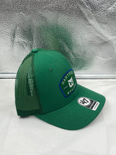 Load image into Gallery viewer, Hartford Whalers NHL &#39;47 Brand Green Trucker Mesh Adjustable Snapback Hat - Casey&#39;s Sports Store
