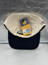 Load image into Gallery viewer, Side angle of the Notre Dame Fighting Irish NCAA '47 Orange Bowl Natural TT Hitch Snapback Hat, featuring an adjustable snapback design for a comfortable fit, a great choice for a Notre Dame Fighting Irish hat.
