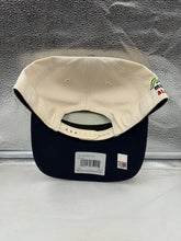 Load image into Gallery viewer, Back view of the Michigan Wolverines NCAA '47 Orange Bowl Natural TT Hitch Snapback Hat displaying adjustable strap, a must-have Michigan Wolverines hat.
