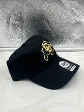 Load image into Gallery viewer, Colorado Buffaloes NCAA &#39;47 Black Clean Up Adjustable Strapback Hat - Casey&#39;s Sports Store
