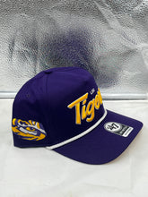 Load image into Gallery viewer, LSU Tigers NCAA &#39;47 Brand Purple Script Hitch Adjustable Snapback Hat - Casey&#39;s Sports Store
