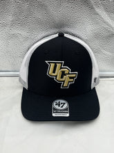 Load image into Gallery viewer, UCF Knights NCAA &#39;47 Brand Black Trucker Adjustable Snapback Mesh Hat - Casey&#39;s Sports Store
