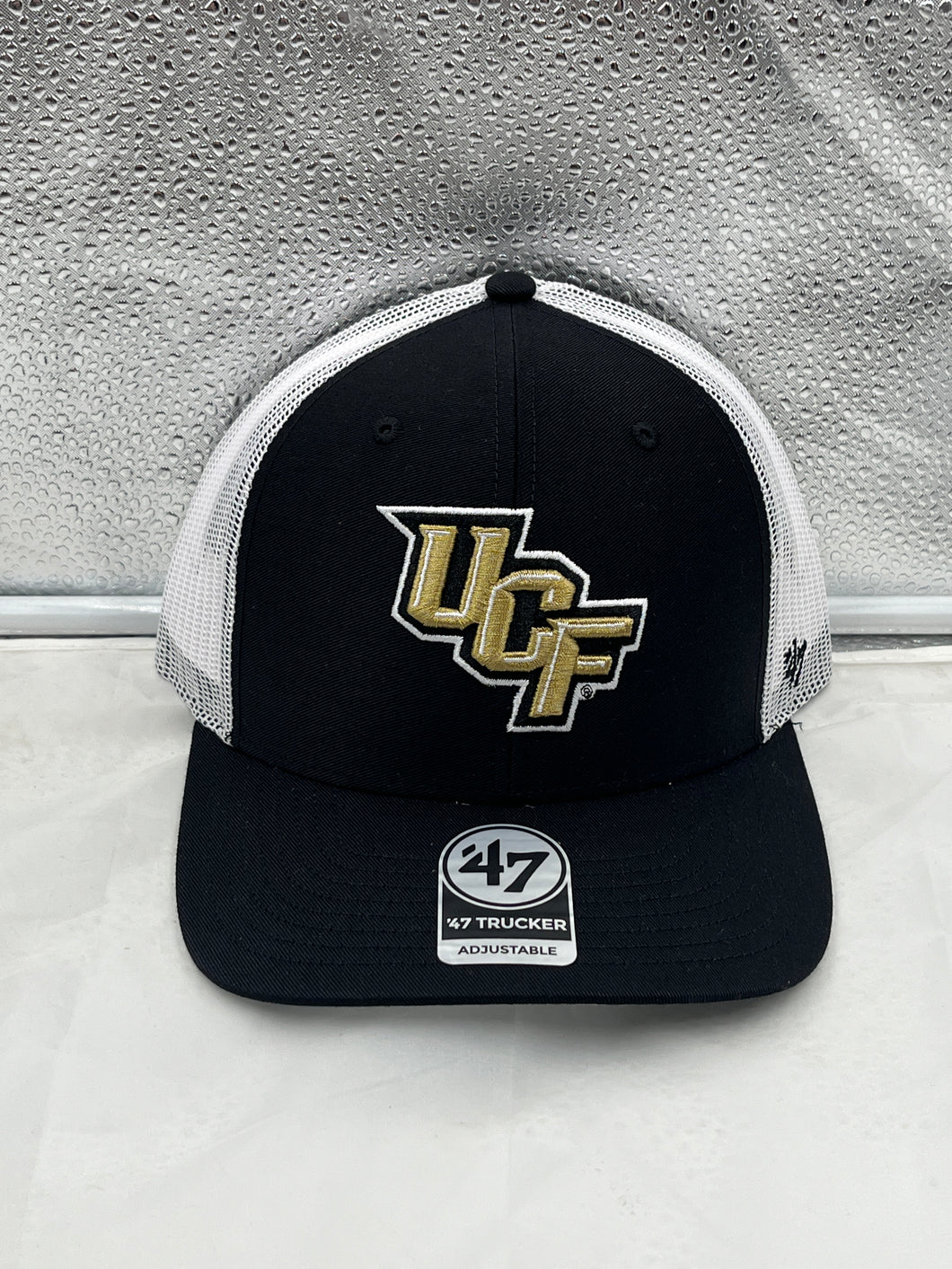 UCF Knights NCAA '47 Brand Black Trucker Adjustable Snapback Mesh Hat - Casey's Sports Store