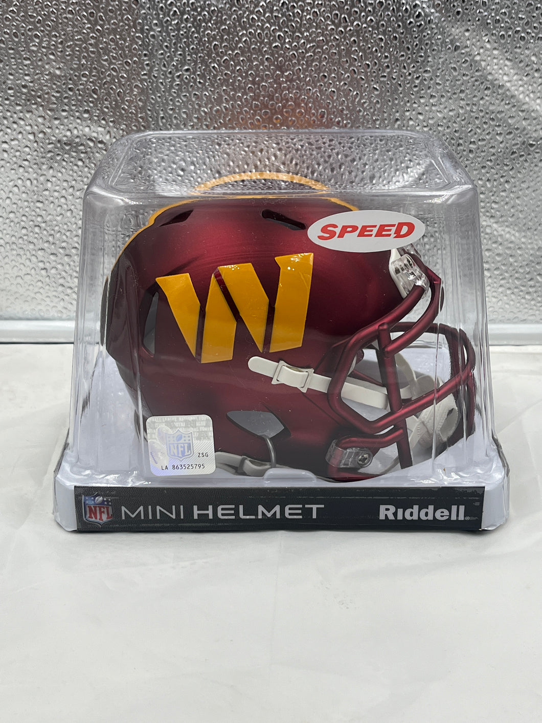 Washington Commanders NFL Riddell Speed Red Mini Helmet - Casey's Sports Store