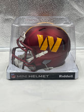 Load image into Gallery viewer, Washington Commanders NFL Riddell Speed Red Mini Helmet - Casey&#39;s Sports Store
