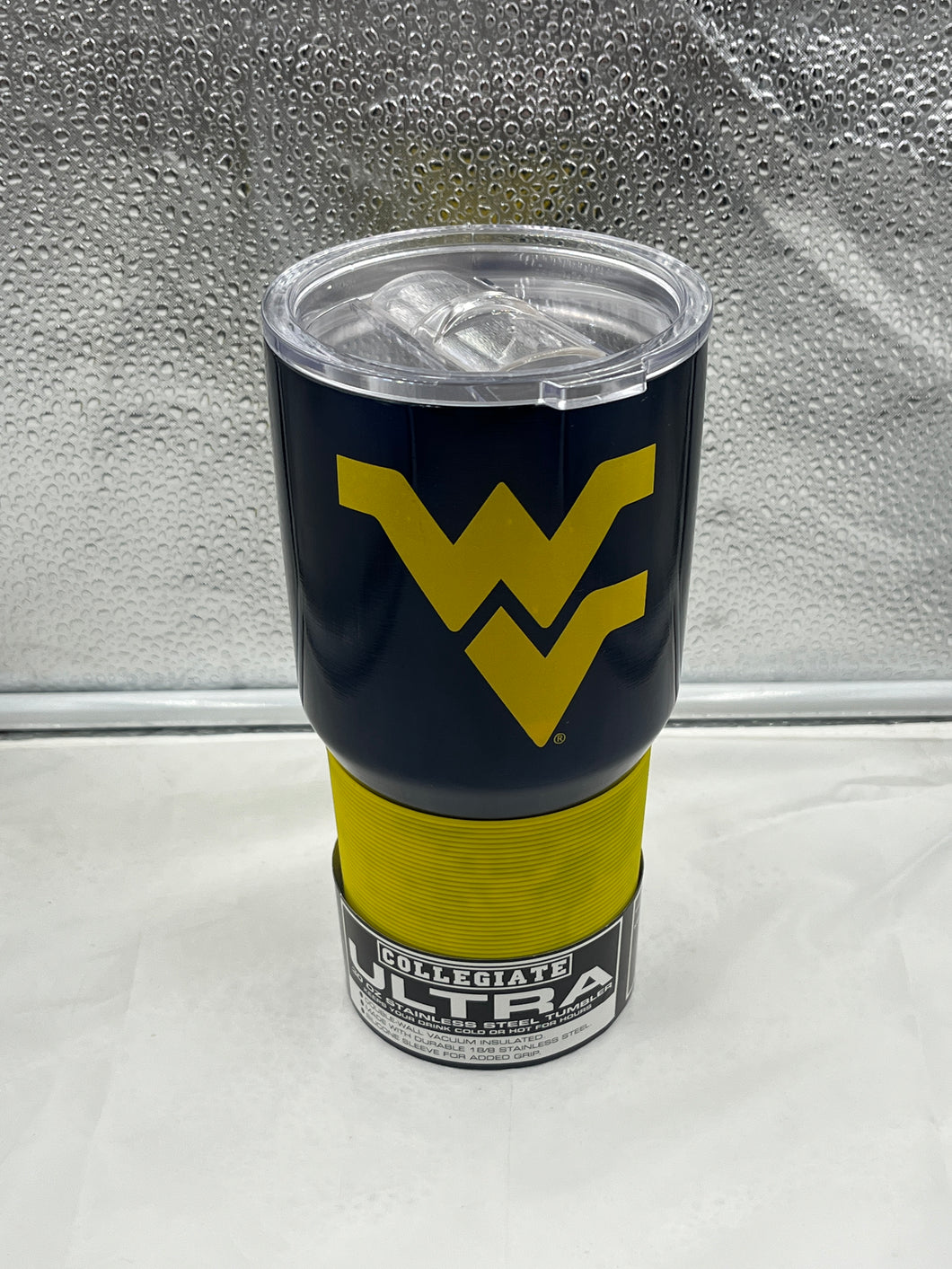 West Virginia Mountaineers NCAA 30oz Blue Tumbler Cup Mug Logo Brands - Casey's Sports Store