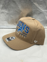 Load image into Gallery viewer, Detroit Lions NFL &#39;47 Brand Khaki Hitch Snapback Adjustable Hat - Casey&#39;s Sports Store
