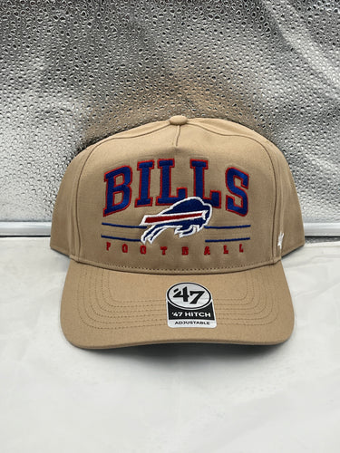 Buffalo Bills NFL '47 Brand Khaki Hitch Snapback Adjustable Hat - Casey's Sports Store