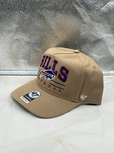 Load image into Gallery viewer, Buffalo Bills NFL &#39;47 Brand Khaki Hitch Snapback Adjustable Hat - Casey&#39;s Sports Store
