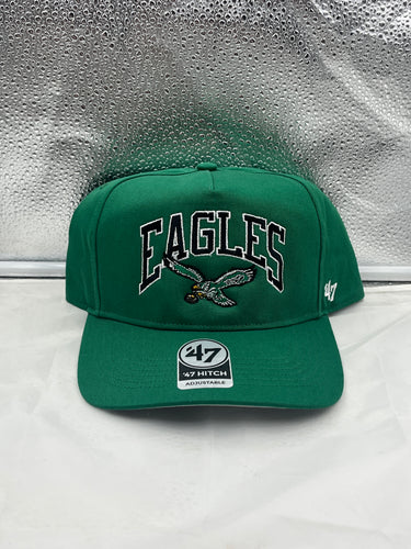 Philadelphia Eagles NFL '47 Brand Throwback Green Hitch Snapback Adjustable Hat - Casey's Sports Store