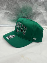 Load image into Gallery viewer, Philadelphia Eagles NFL &#39;47 Brand Throwback Green Hitch Snapback Adjustable Hat - Casey&#39;s Sports Store
