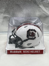 Load image into Gallery viewer, South Carolina Gamecocks NCAA Riddell Speed White Mini Helmet - Casey's Sports Store
