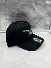 Load image into Gallery viewer, Philadelphia Eagles NFL &#39;47 Brand Throwback Black Hitch Snapback Adjustable Hat - Casey&#39;s Sports Store
