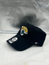 Load image into Gallery viewer, Jacksonville Jaguars NFL &#39;47 Brand Black Clean Up Adjustable Hat - Casey&#39;s Sports Store
