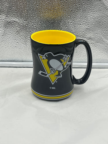 Pittsburgh Penguins NHL Logo Brands 14oz Mug - Casey's Sports Store