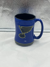 Load image into Gallery viewer, St. Louis Blues NHL Logo Brands 14oz Mug - Casey&#39;s Sports Store
