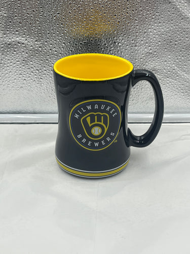 Milwaukee Brewers MLB Logo Brands 14oz Mug - Casey's Sports Store